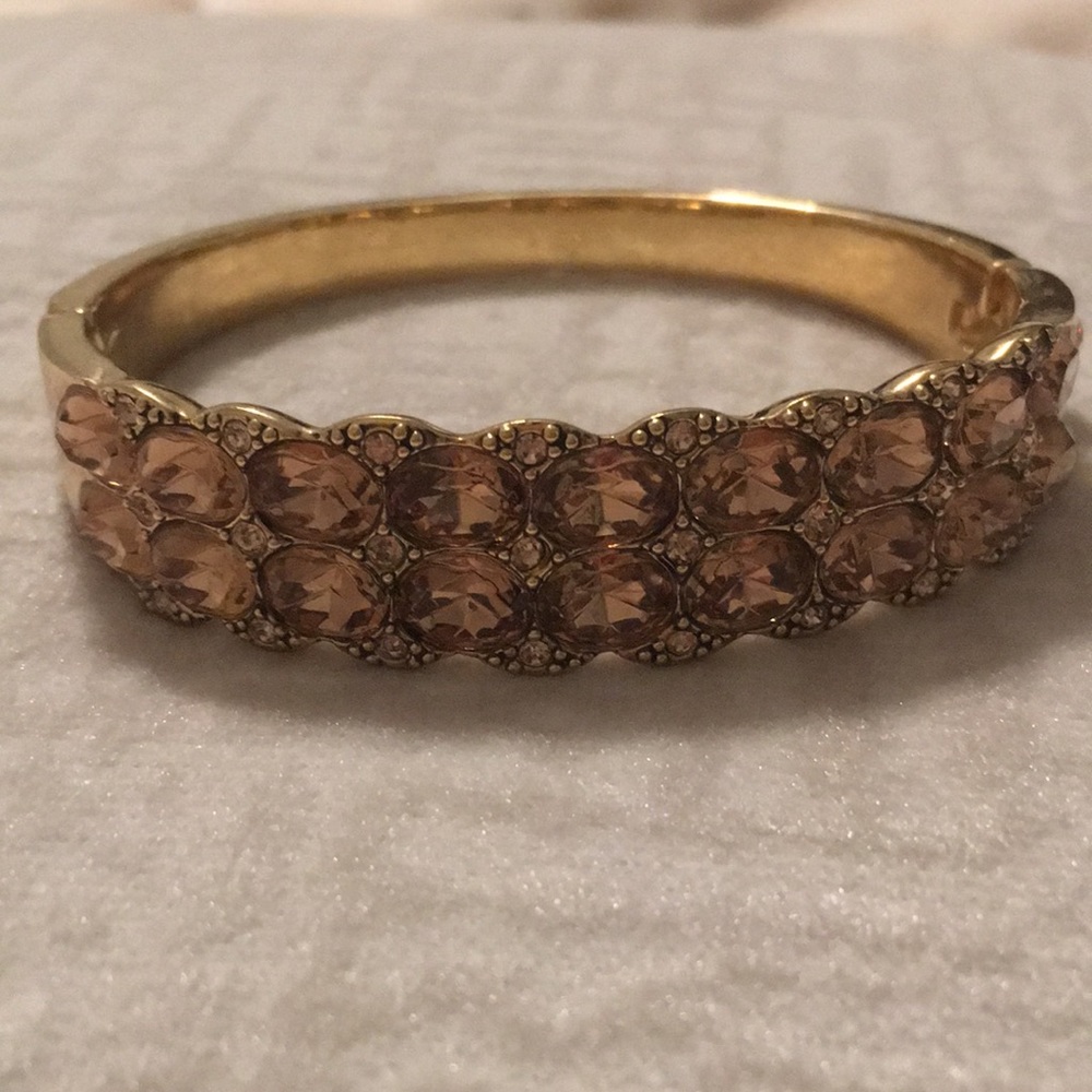 Rhinestone Cuff Bracelet